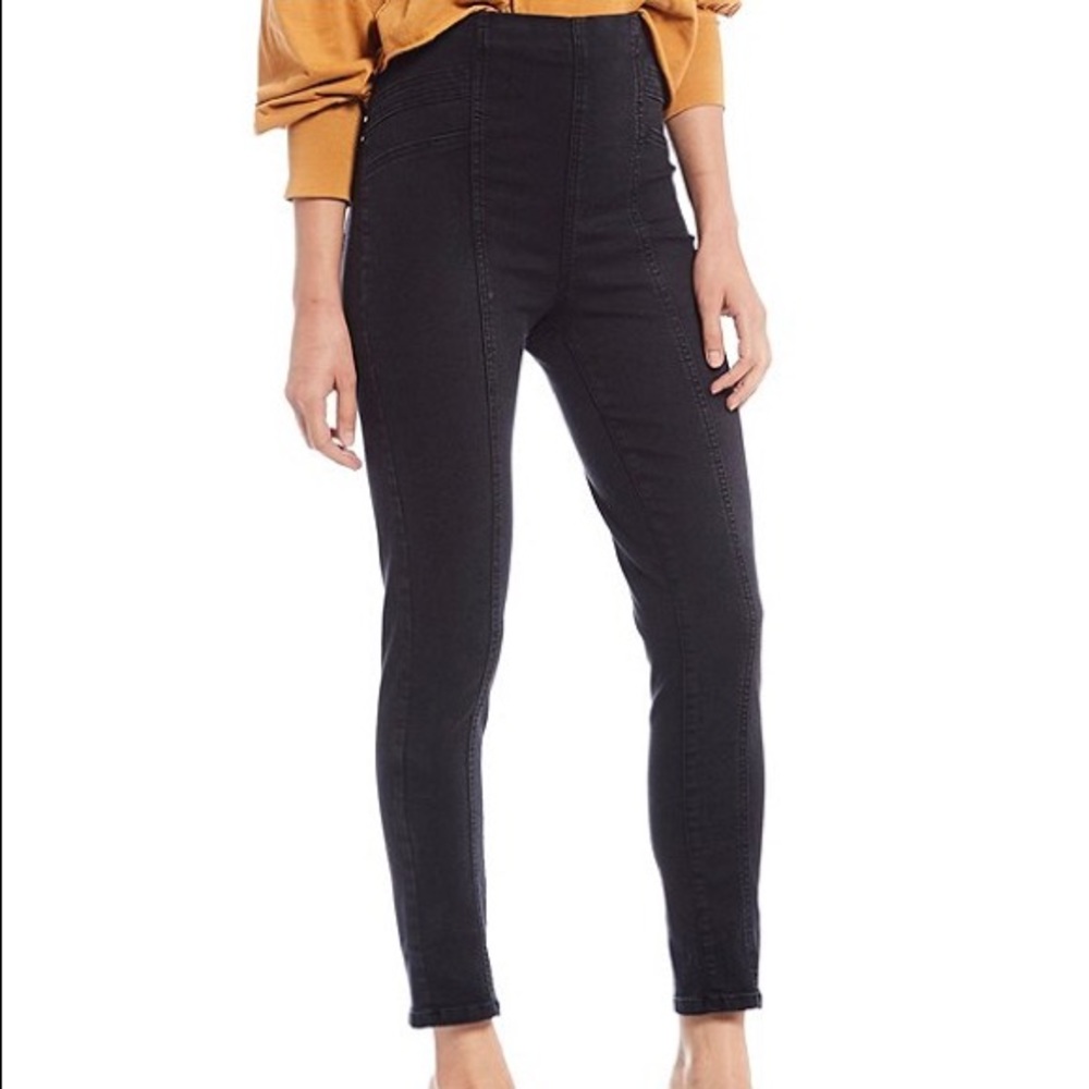 Free People Feel Alright Stretch Skinny Jeans